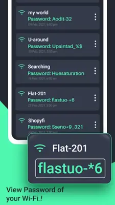 Wifi Password Master android App screenshot 5